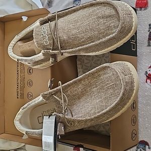 Men's Heydudes size 13 Wally Woven Beige